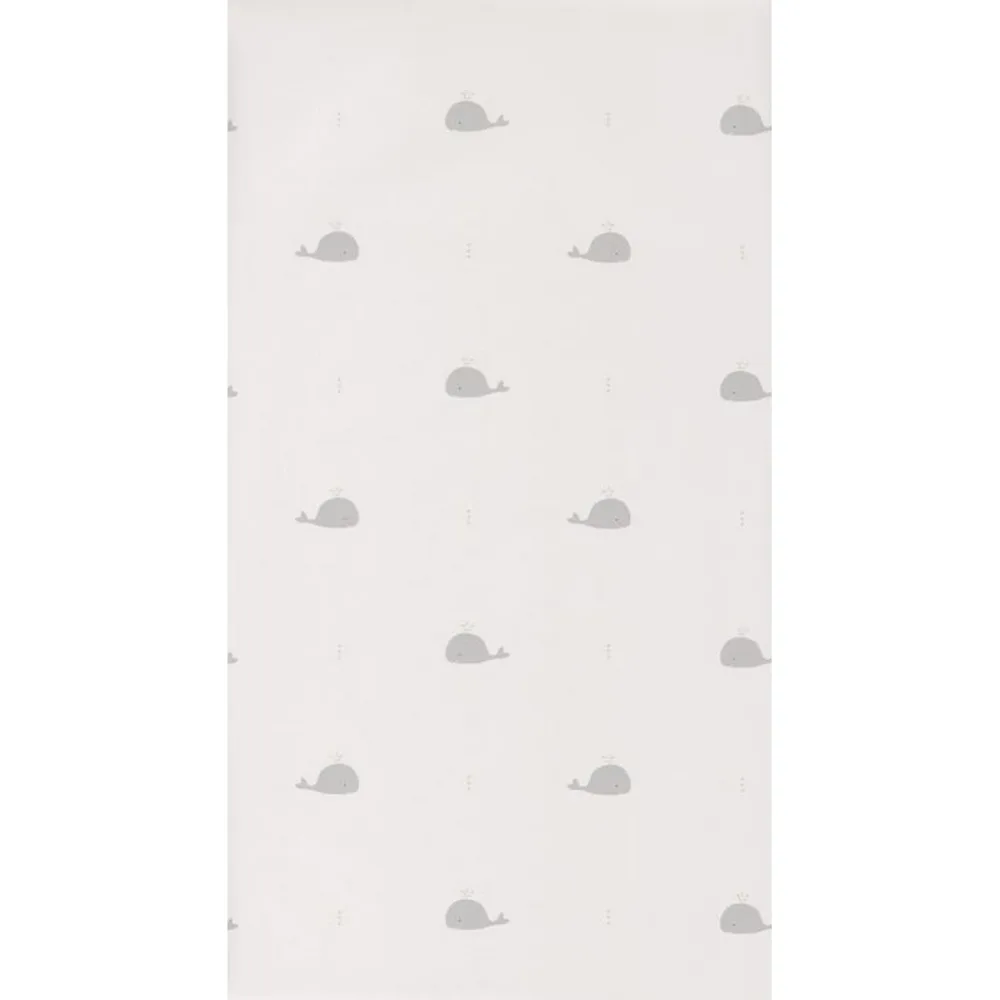 Happy Dreams Whale Beige/gris Hpdm82791121 Tapet | Stuvbutiken