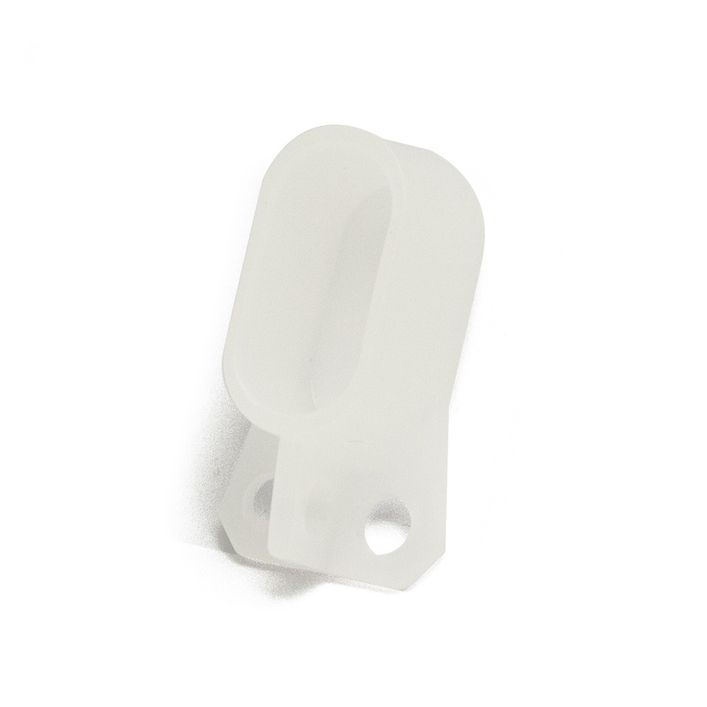 Ändstopp 3115-5, C-profil, Plast, Vit, 2st, Habo 32821