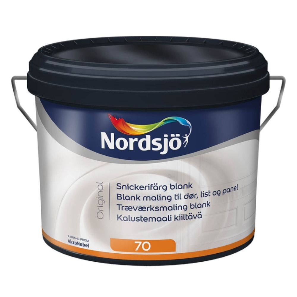 Snickarifärg Original Blank G70 Inne Vit 2,5L, Nordsjö