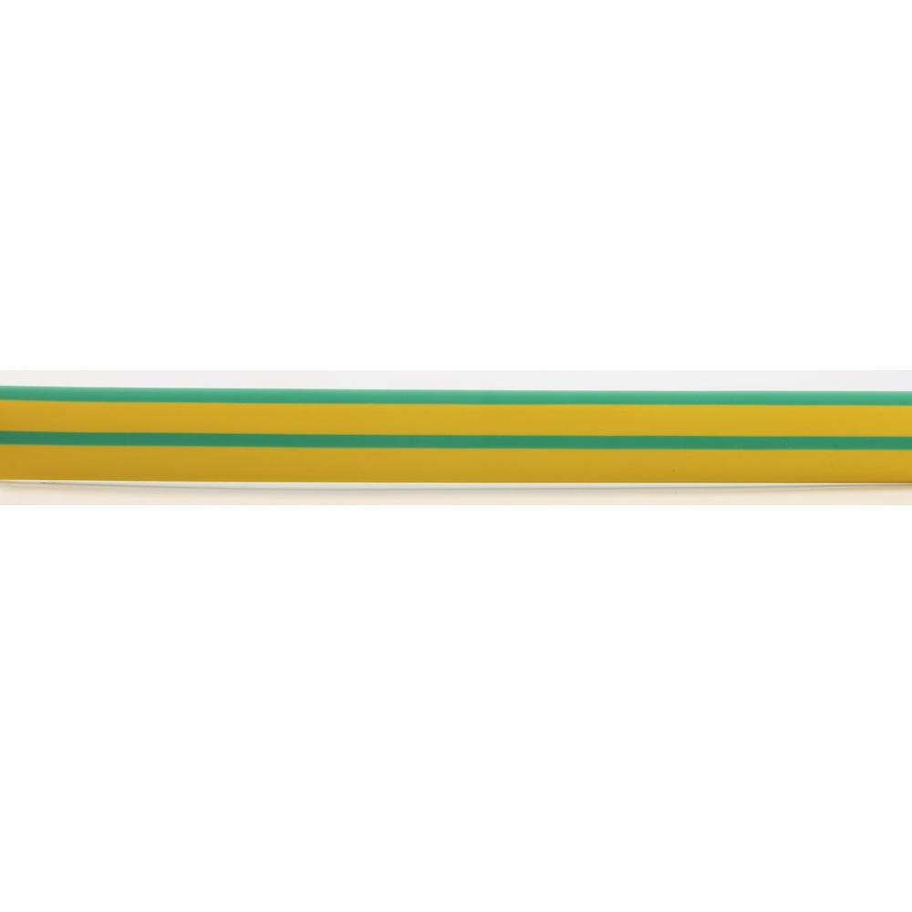 Krympslang 12,7/6,4mm, 1m, Grön/Gul, Malmbergs 0752234