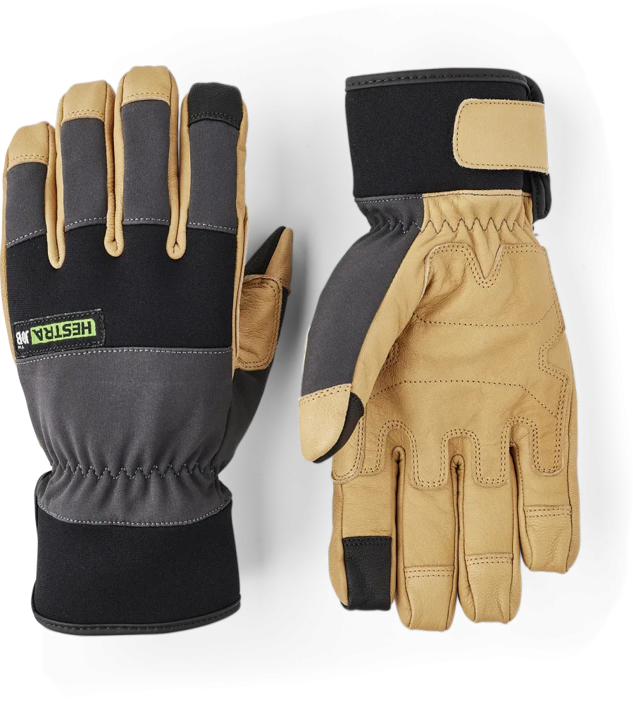 Hestra Pro Titan Flex Get Montagehandske getläder/neopren 11