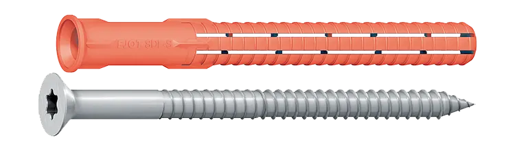 Sormat SDF-S Fasadplugg C1000, 25-pack 10Hx180 mm