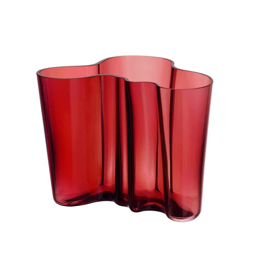 Alvar Aalto vas tranbär (röd), 160 mm