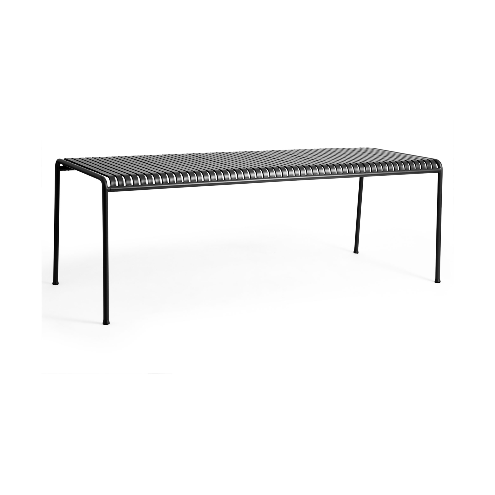 Palissade matbord 220x90 cm, Anthracite
