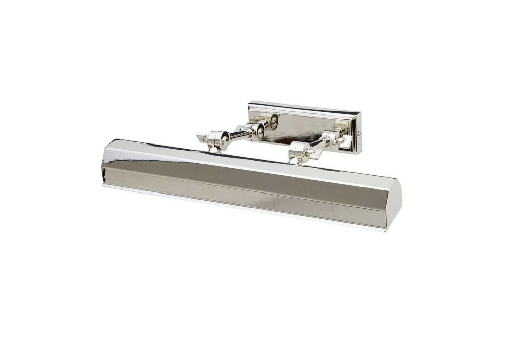 Tavelbelysning Elstead Lighting Chawton 402x119x186 mm, Polerad Nickel