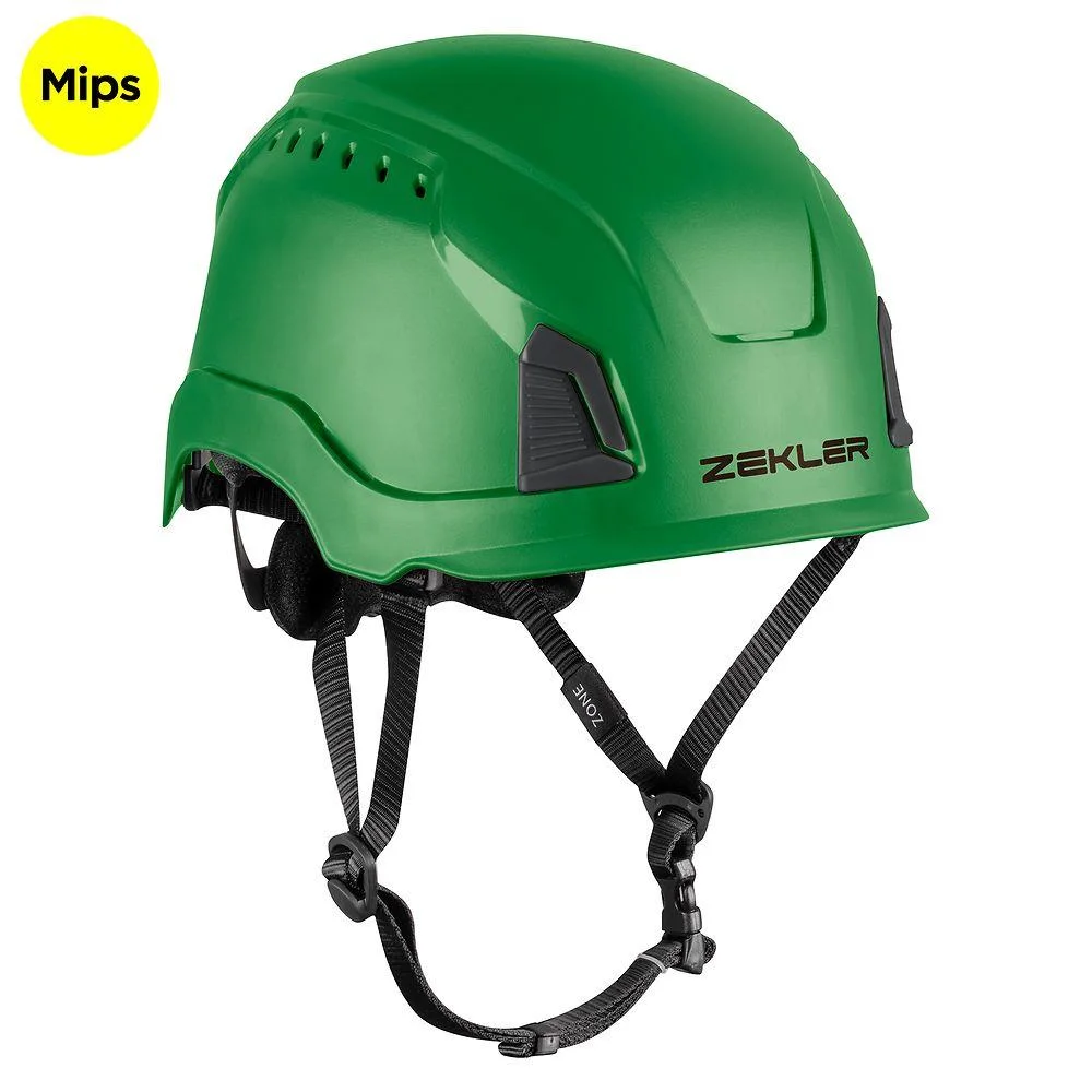 Zekler Zone Mips Gul Skyddshjälm med 12 ventilationshål Gul