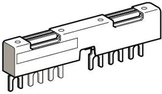 Schneider Electric GV2G554 Överkopplingsskena 5-pol, 54 mm