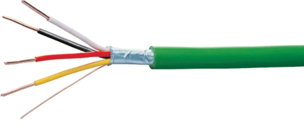 Hager TG061 BUS-kabel 4 ledare, 500 m/trumma Halogenfri