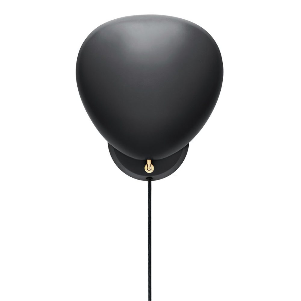 Cobra vägglampa, svart