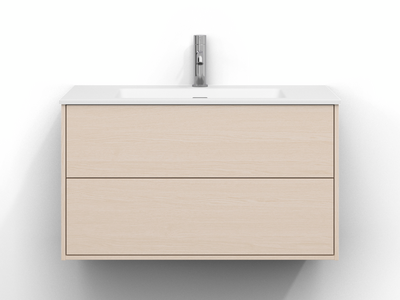EPOS SVEDBERGS TVÄTTSTÄLLSSKÅP 80 V.ASK 2L PLN, 2LÅD 80X45X45CM