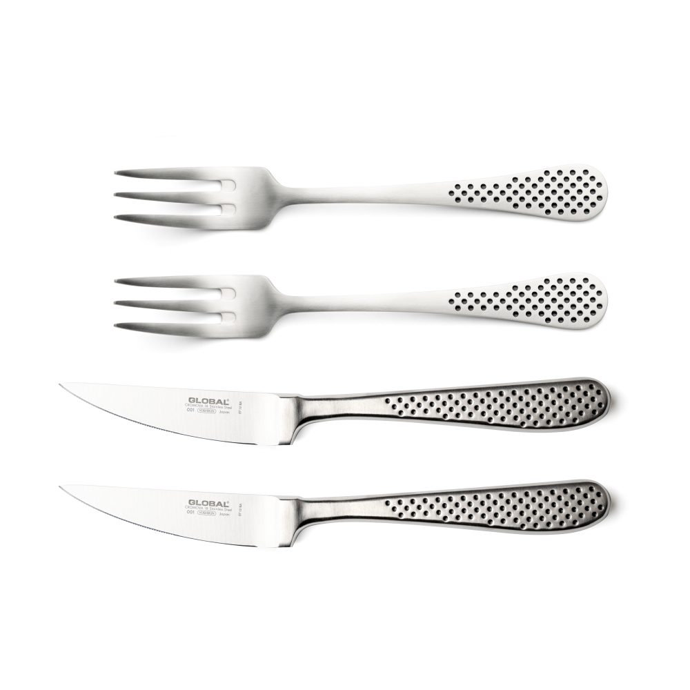 Classic bestickset, Rostfritt stål, 4 delar