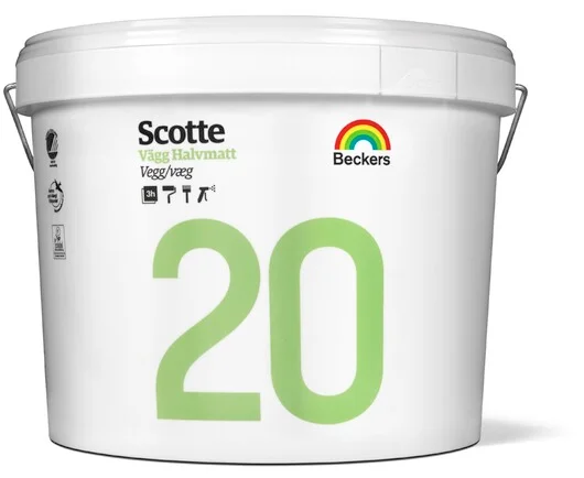 Scotte 20 - Halvmatt väggfärg - S0502-Y 4L