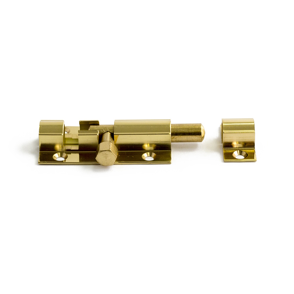 Skjutregel 4539, 38mm, Polerad Mässing, Habo 41194