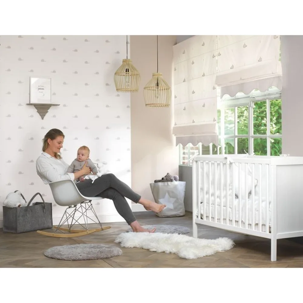 Happy Dreams Whale Beige/gris Hpdm82791121 Tapet | Stuvbutiken - Bild 3