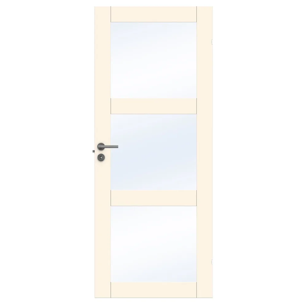 Swedoor Unique GW03L Vit NCS-S 0502-Y Innerdörr | Handla tryggt hos Velltra