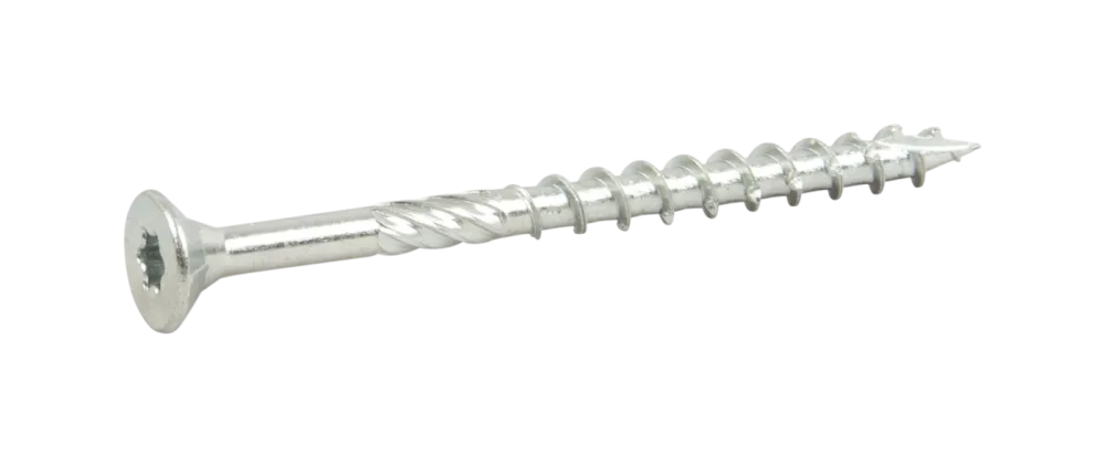 ESSVE 146128 Träskruv 6 mm Ø, FZB, C1 80 mm, 200-pack