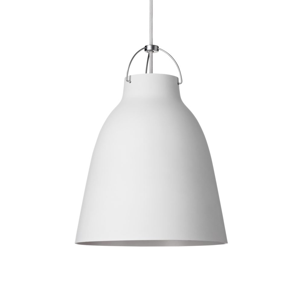 Caravaggio P2 pendel matt, White