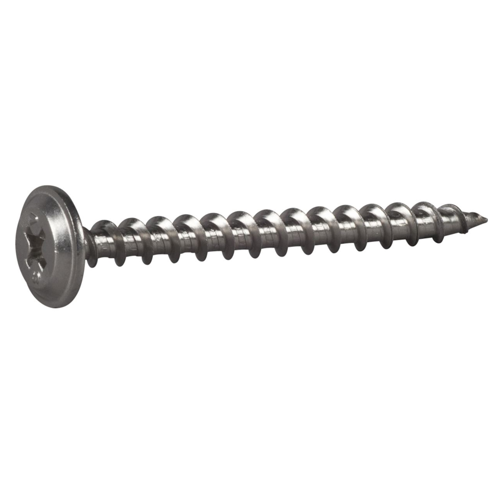 Montageskruv För Träregel 4,2x45mm PH2 Rostfri A2 250st Essve