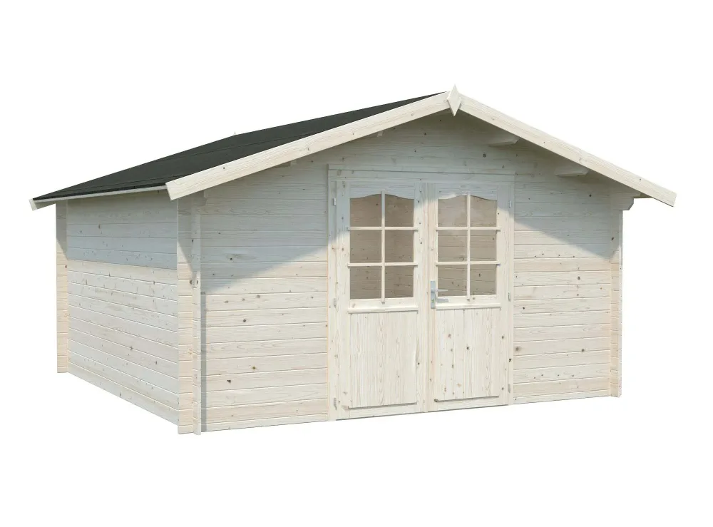 Palmako Lotta Stuga 14,4 m²/inv. 13,9 m², utan golv, obehandlad