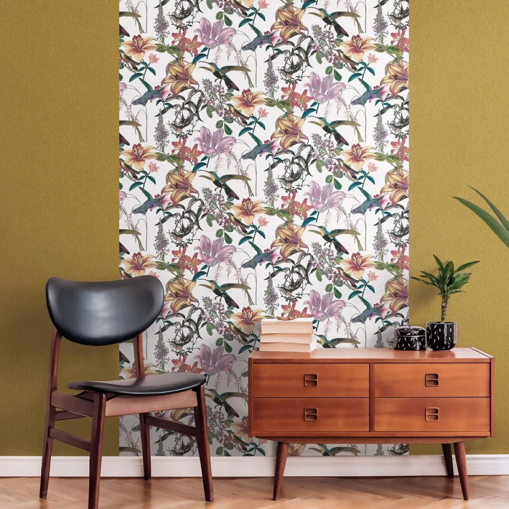 Jungle Chic 37701-1 Vit Tapet | Stuvbutiken - Bild 3