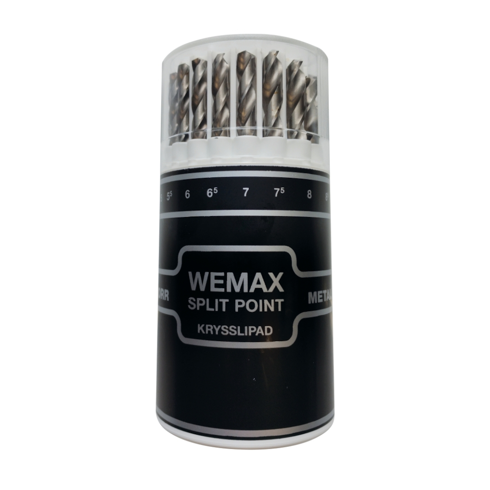 Borrkassett DP 19-Delar XS Wemax
