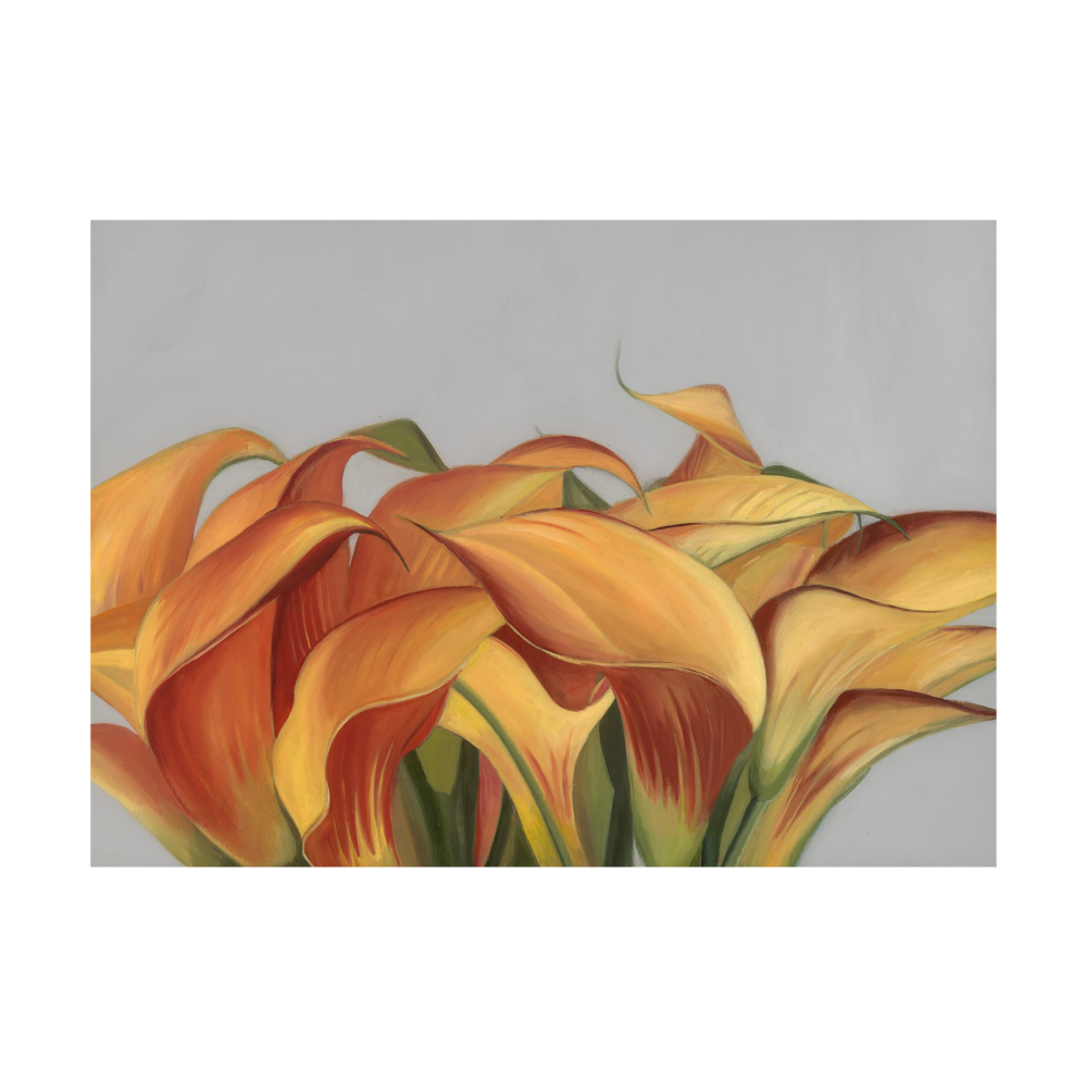 Yellow Flowers poster, 30x40 cm