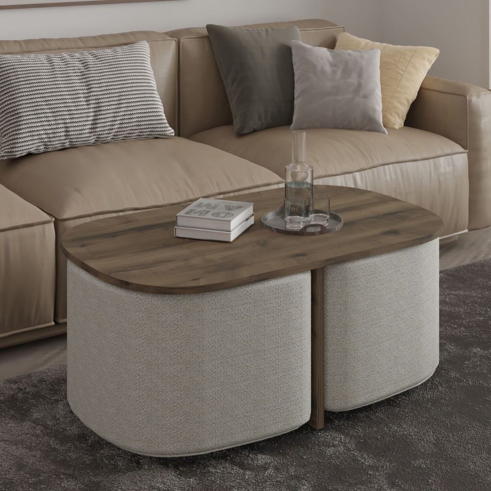 Hu Soffbordsset 90x42,9x45 cm
