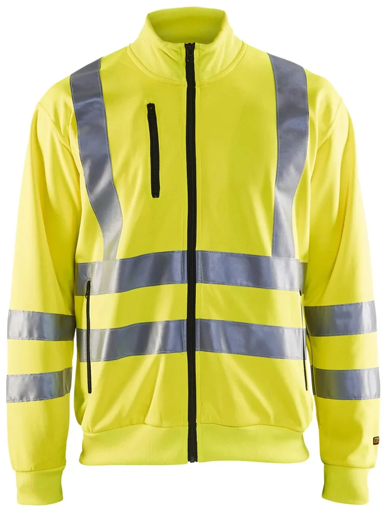 Blåkläder 335819743300XXXL Varseltröja med dragkedja, varselgul Stl XXXL - Bild 2