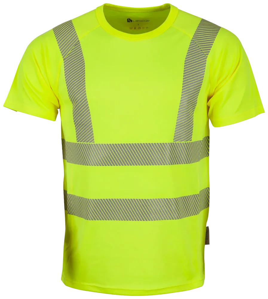 L.Brador 413P T-shirt hi-vis gul, klass 2 Hi-vis gul