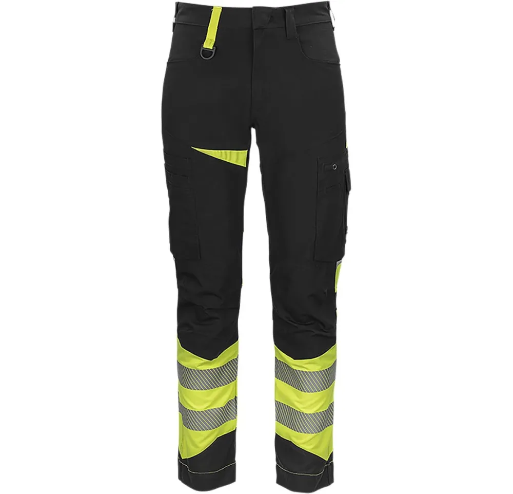 Texstar FP47120991600 Arbetsbyxa Hi-Vis gul/svart Hi-Vis gul/svart - Bild 2