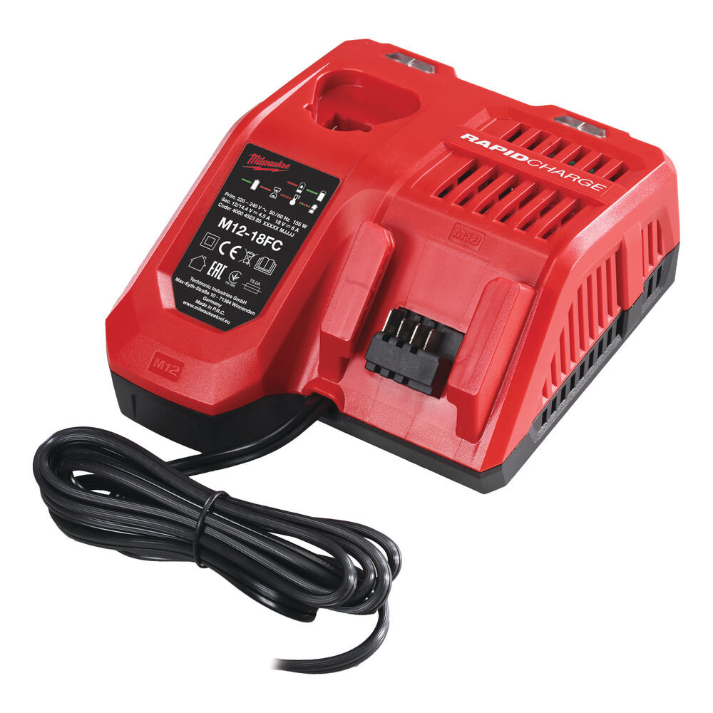 Kjøp Milwaukee Lader REDLITHIUM-ION M12-18FC