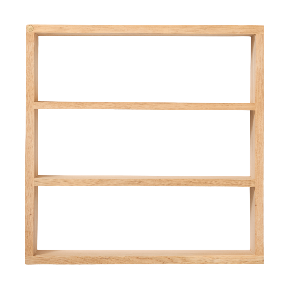 Sector vägghylla, Oak, 50x50x10 cm