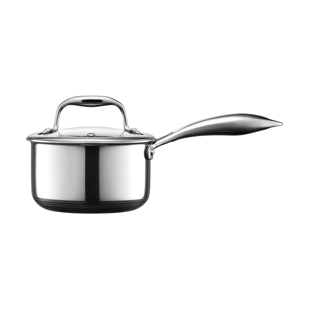 Hexclad gryta med lock, 1 l