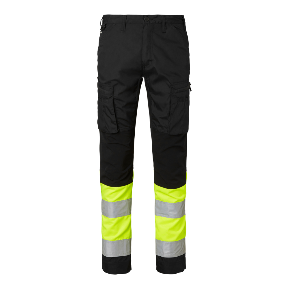BYXA TOP SWEDE STRETCH 220 SVART/GUL D12