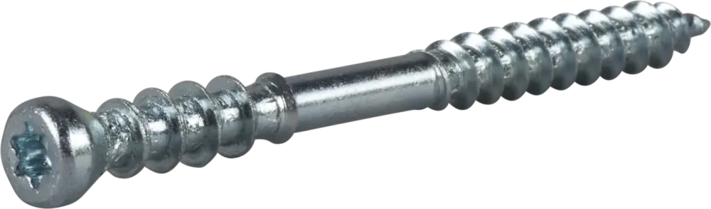 ESSVE L8 111114 Karmskruv Ø6 mm, trä/betong, vass spets, FZB 6 x 90 mm, 50-pack - Bild 2