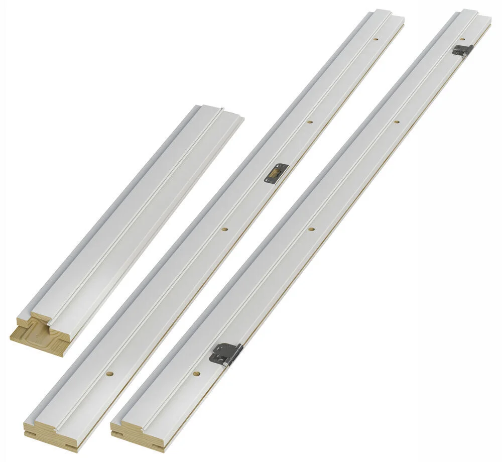 Swedoor Flex+Karm Dörrkarm för pardörr, utan tröskel, vit (S 0502-Y) 1286x1989 mm - Bild 2