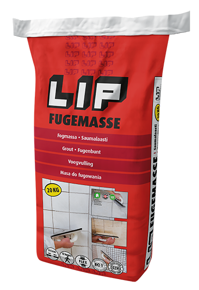 KAKELFOG LIP VIT 20KG