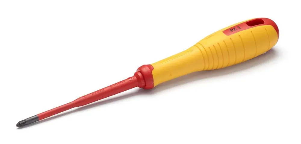 Hultafors 446015 Skruvmejsel för Pozidriv, isolerad 1000 volt PZ 1 x 100 VDE - Bild 2