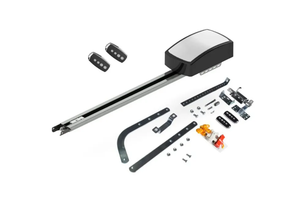 Taksjutport med motor 2,4 m