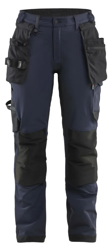 Blåkläder 712116458699C54 Arbetsbyxa marinblå/svart Marinblå/svart - Bild 2