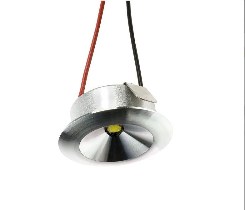 Designlight P-102A Downlight 1,2W, 350MA, aluminium