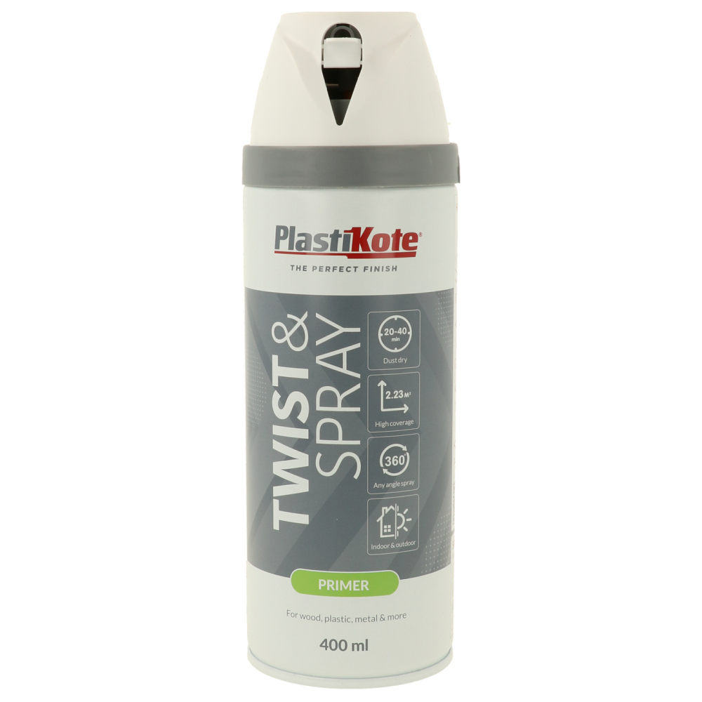 SPRAYFÄRG T&S PRIMER VIT PLASTIKOTE