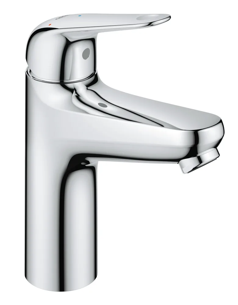 Grohe Swift 24329001 Tvättställsblandare push-open, M-size, krom Kallstart, Energy Saving - Bild 2