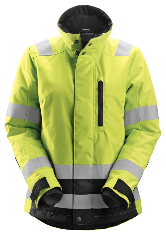 DAMJACKA SNICKERS WORKWEAR 37.5 HV KL2/3, GUL/SVART STL XXL R