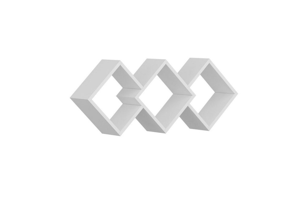 Hyllor Galaktika Hylla 102x20 cm Vit