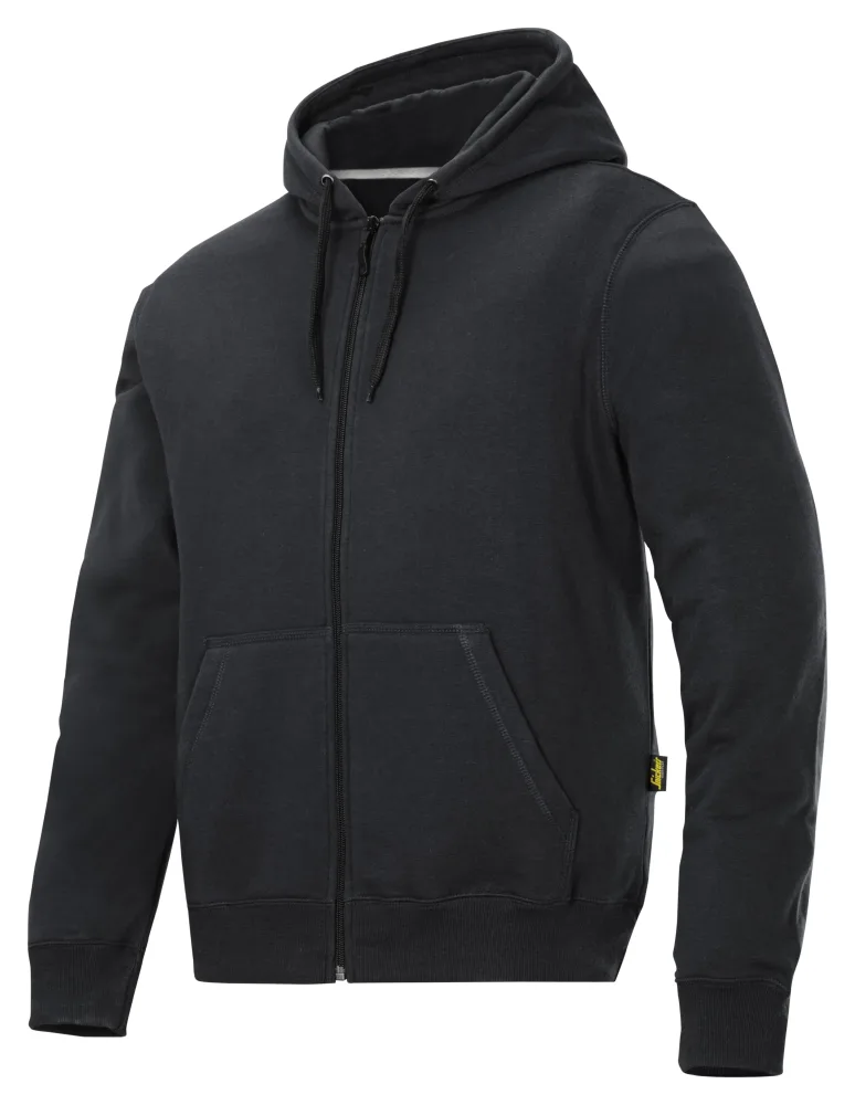 Snickers Workwear 2801 Luvtröja stålgrå, med dragkedja Stålgrå