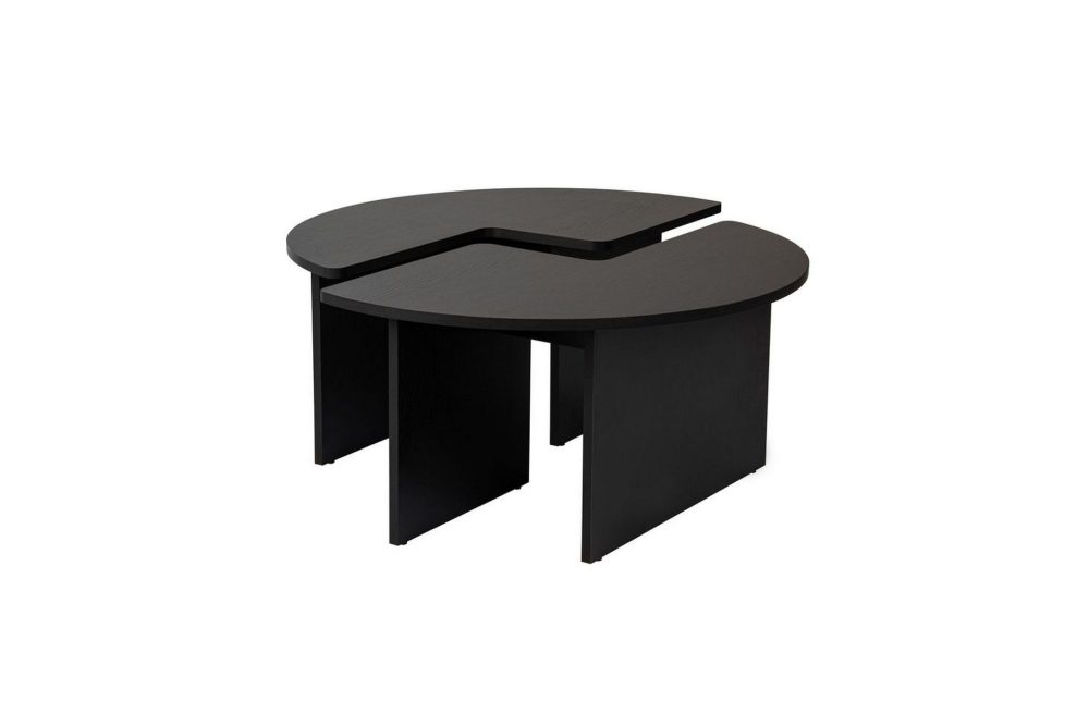 Soffbord Haruya Trä Svart