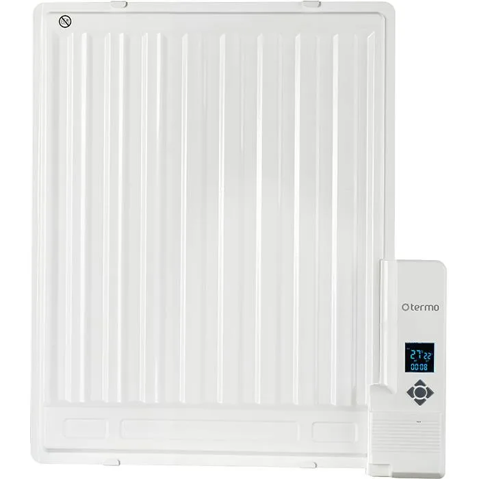Termo 530180-E Värmeelement oljefyllt, elektronisk termostat 800 W