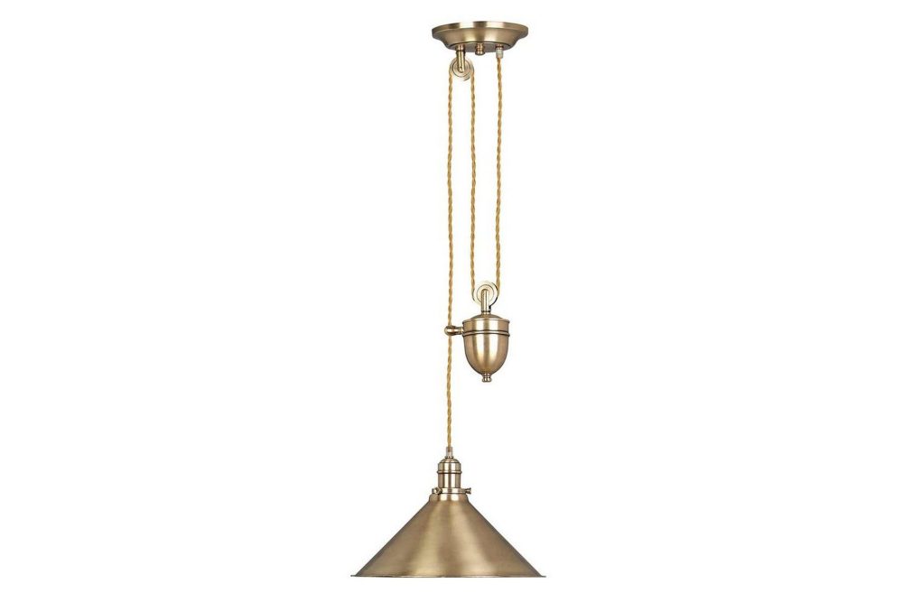 Hänglampa Elstead Lighting Provence Åldrad mässing