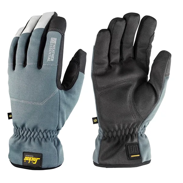 Snickers Workwear 9578 Weather Essential Handske svart/stengrå 8